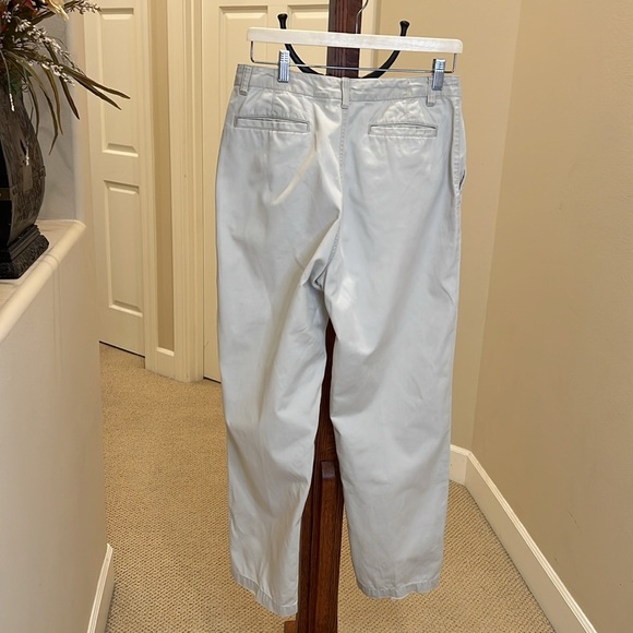 LL Bean Women's High Rise Khaki Pants - Picture 4 of 8